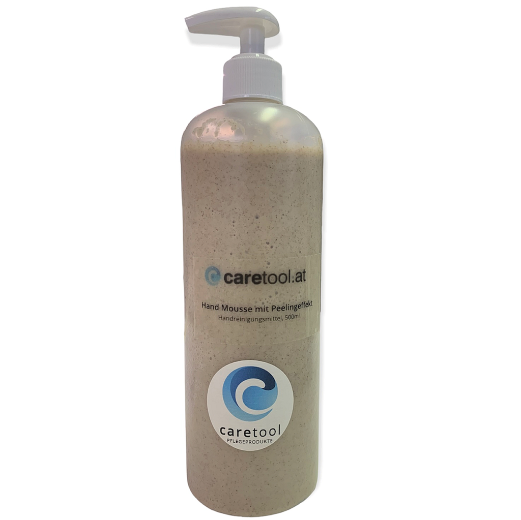 Hand Mousse mit Peelingeffekt 500ml