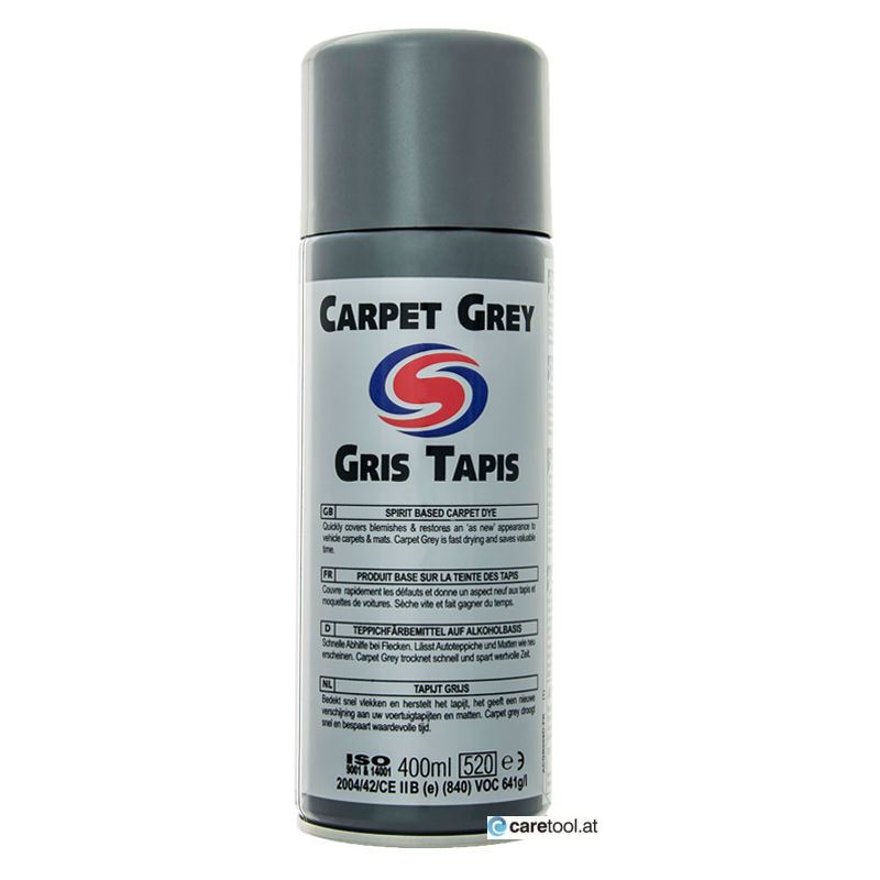 AutoSmart CARPET GREY, Textilfarbe schwarz 400ml