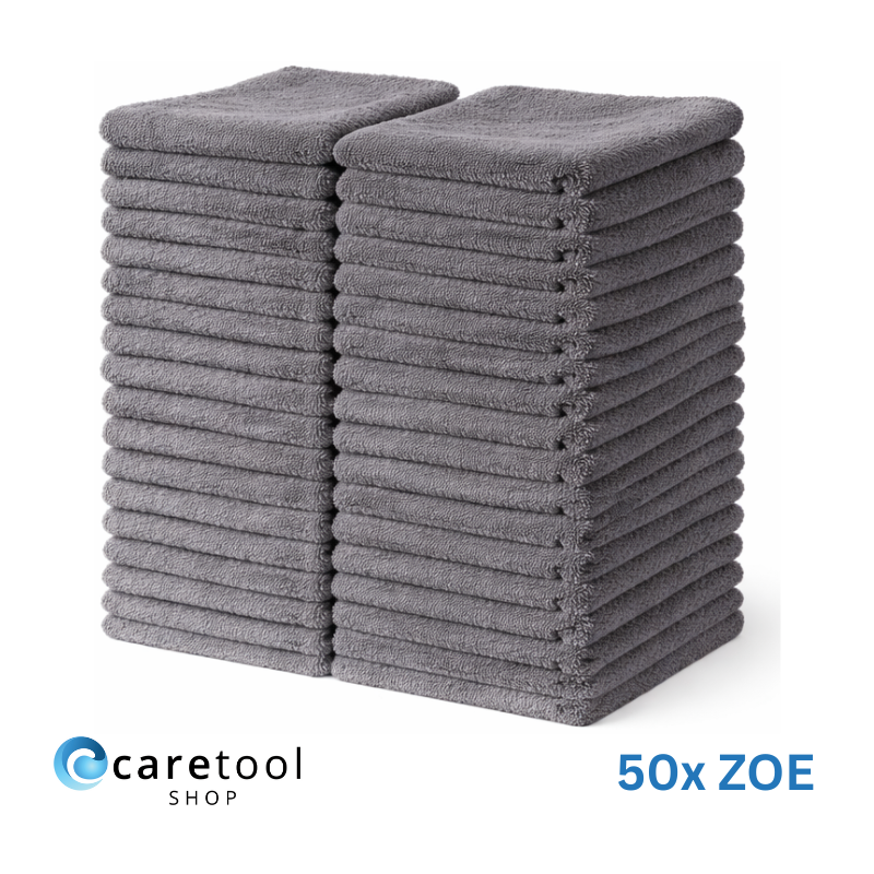 ZOE 2-Seiten Ultra-Microfasertuch, grau, 440 g/m²,VE 50 Stk.