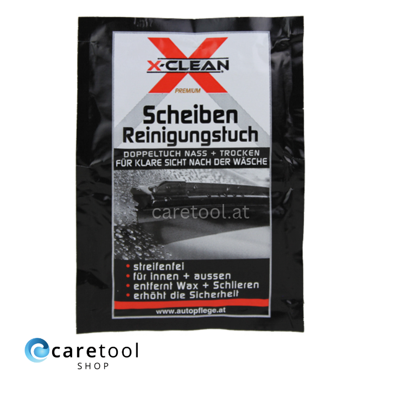 X-CLEAN Reinigungstuch Glas + Scheiben 1Stk.